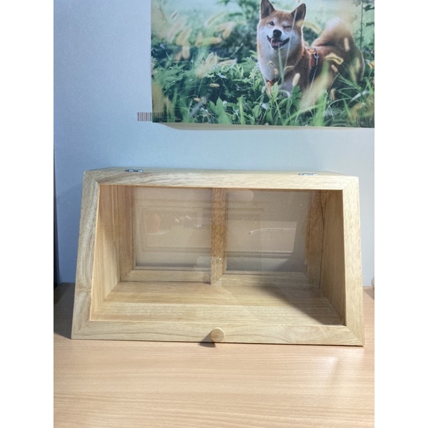 宜得利木製透明麵包盒LONA 單層（已絕版）