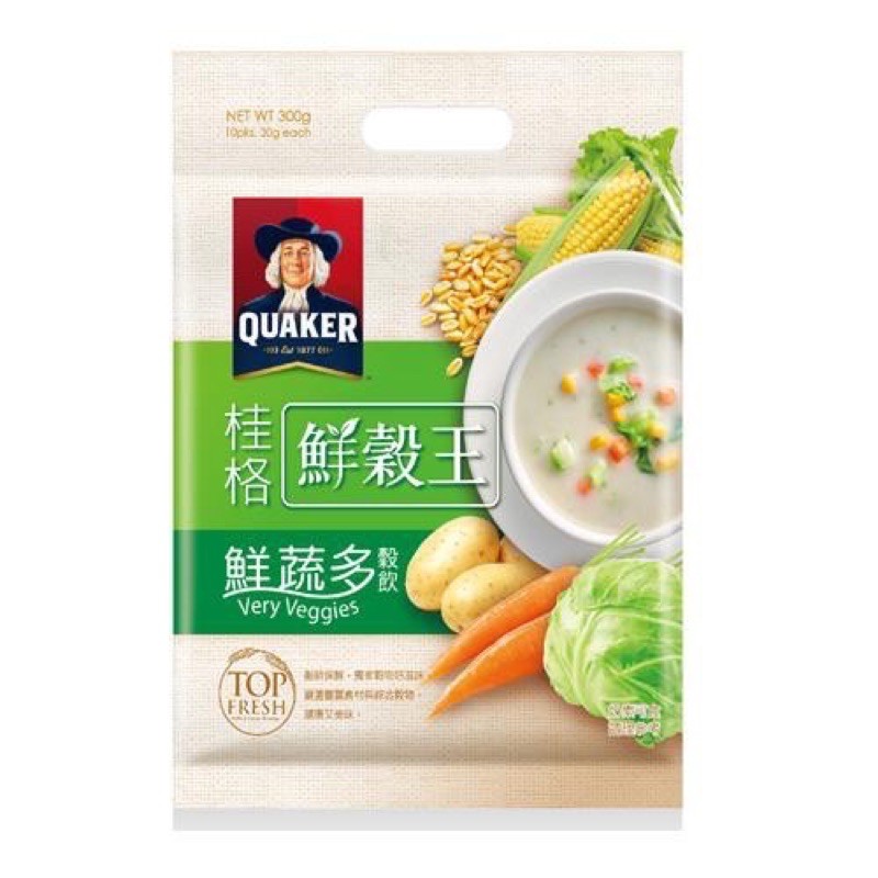 桂格鮮穀王-鮮蔬多榖飲30g x10入/袋