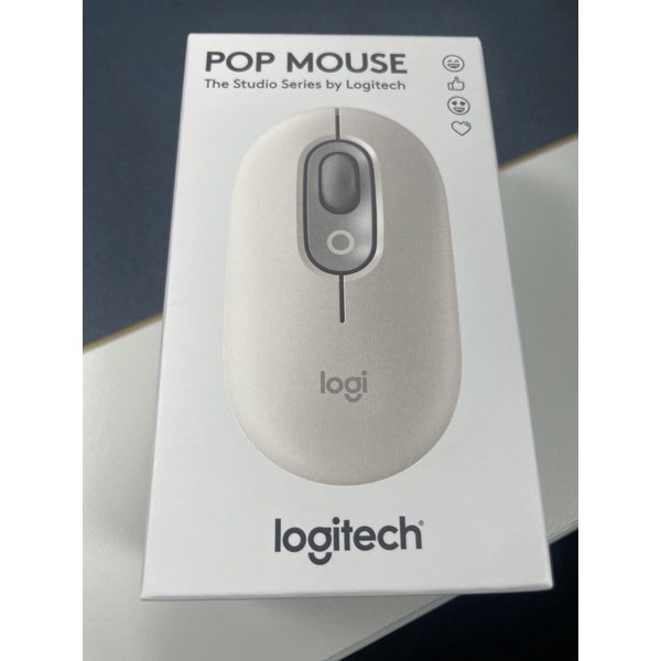 羅技 logitech POP mouse  迷霧灰 全新 藍芽/藍牙 無線 滑鼠
