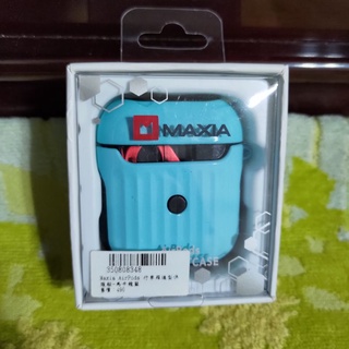 全新 MAXIA Airpods 行李箱保護殼 馬卡龍藍 400