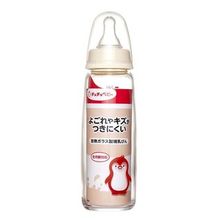 §☆雙子星☆§☆chuchu 啾啾☆經典標準玻璃奶瓶-240ml ☆