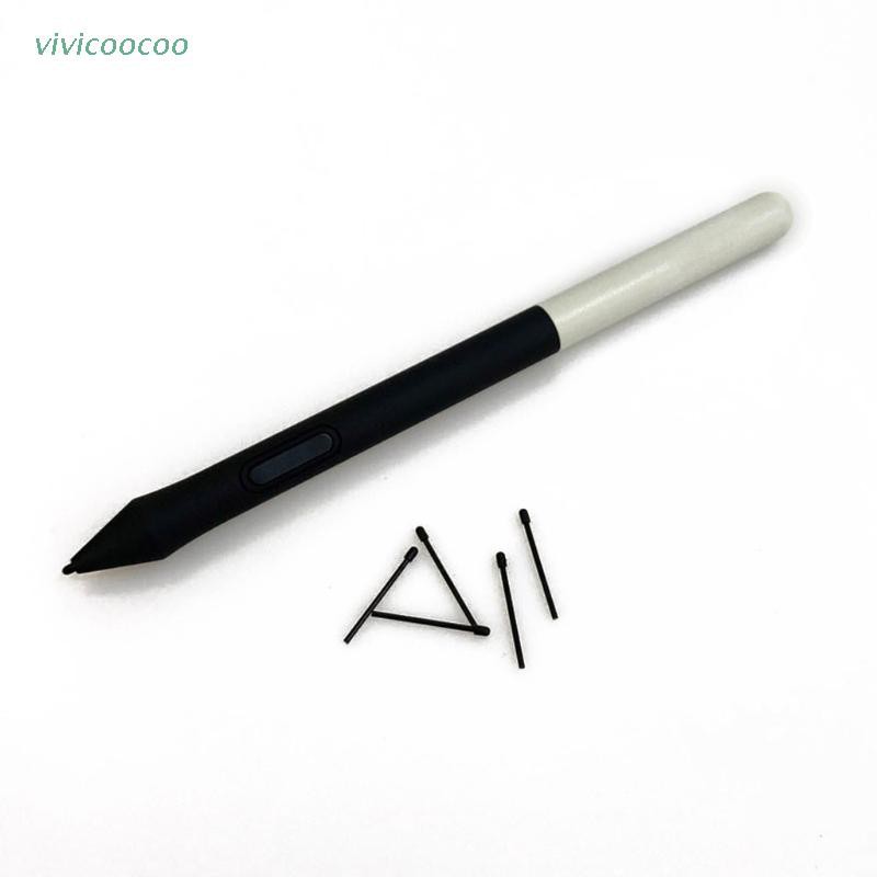 Vivi 5 件黑色標準筆尖筆尖圖形繪圖板筆尖替換手寫筆適用於 Wacom One DTC-133 筆尖筆尖