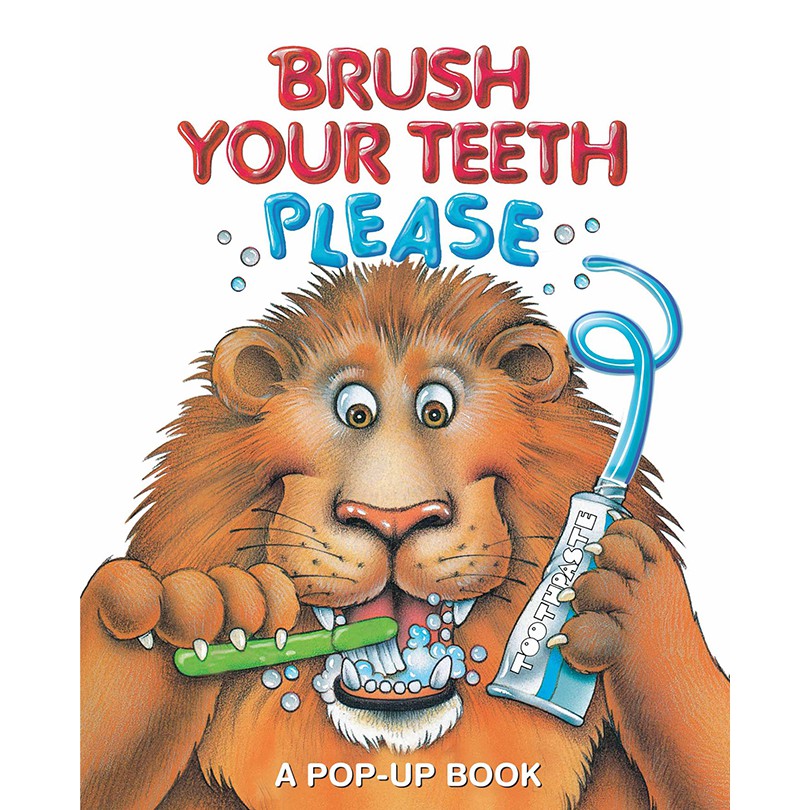 Brush Your Teeth, Please: A Pop-up Book  大家來刷牙（操作互動書）