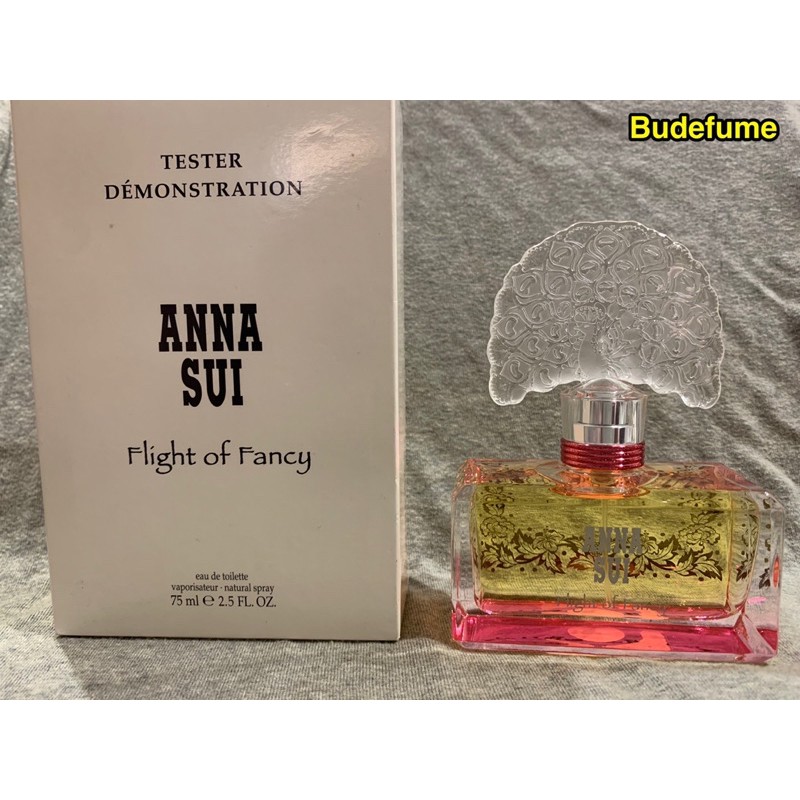 Anna Sui Flight of Fancy 逐夢翎雀女性淡香水tester 75ml