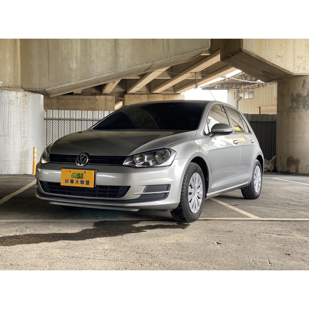 2015年 GOLF 銀 1.2 職業軍人 八大,一手車,二手車,實車實價,全額貸款,超貸找錢,低月付,0元交車