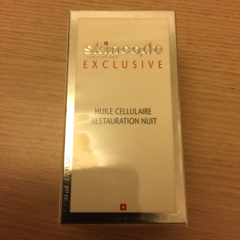 全新Skincode 仕馨蔻德晚安修護活顏菁萃 30ml