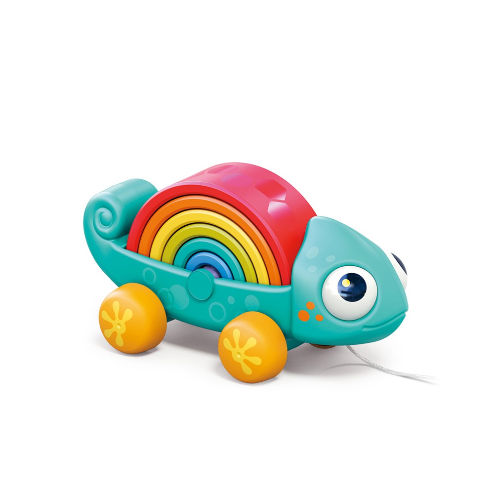HolaLand歡樂島 彩虹積木變色龍  匯樂感統益智玩具 現貨 廠商直送