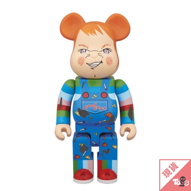 （現貨）BE@RBRICK 庫柏力克熊 1000％ CHUCKY 壞恰吉 正版 限量 電影 恐怖 娃娃 公仔  玩具有毒