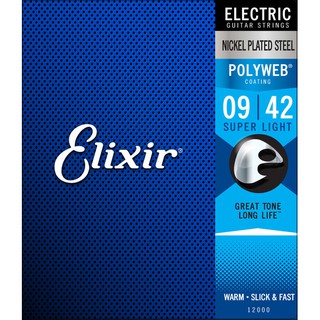 【小木馬樂器】Elixir 0942 電吉他弦 Polyweb 12000