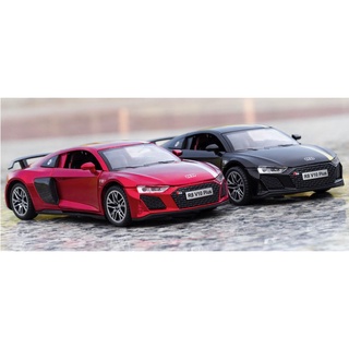 「車苑模型」新奧 1:32 Audi 奧迪 R8 V10 PLUS 聲光 迴力