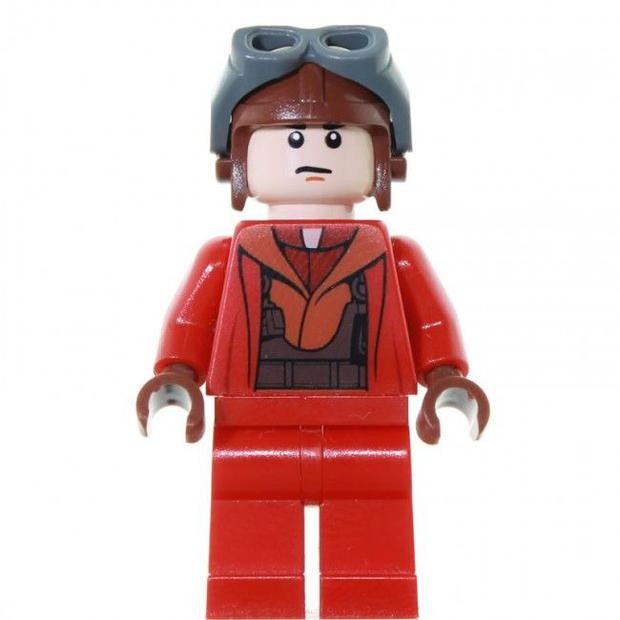 LEGO 樂高 星際大戰人偶 sw340 戰鬥機飛行員 7877