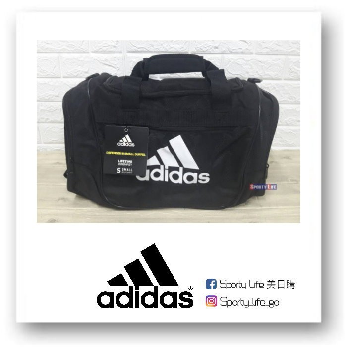 【SL美日購】Adidas Defender III Medium Duffel 黑色 行李袋 愛迪達 旅行袋 大容量