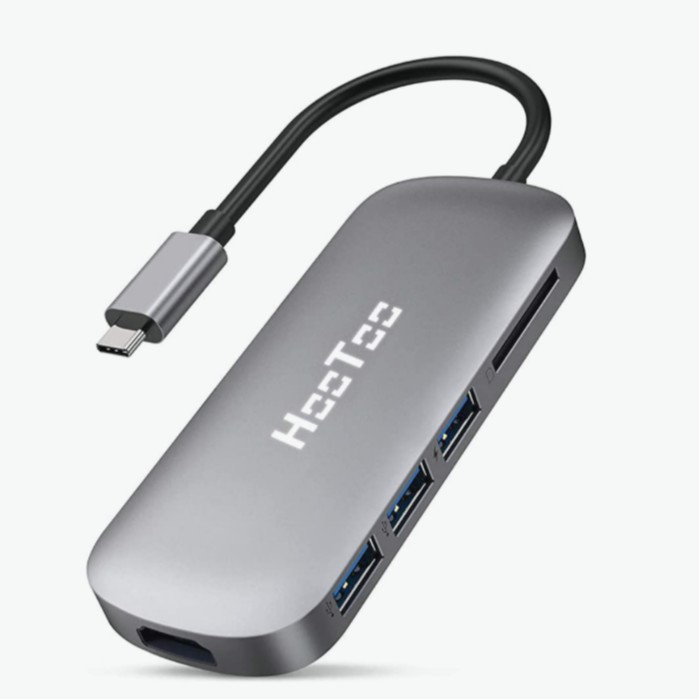 Hootoo HT-UC001 USB Type-C Hub 六合一集線器 / Macbook集線器 USB HUB 二