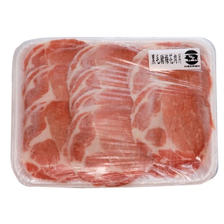 ◆黑潮水產◆ 台灣黑豬梅花肉片(600g/盒) 黑豬肉 梅花豬 豬肉片