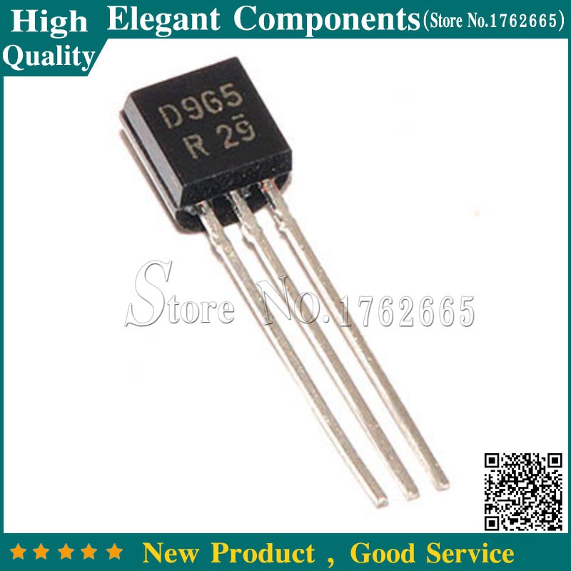 50pcs D965 TO92 2SD965 TO-92 5A 20V 1W 三極管晶體管