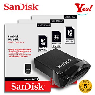 【Yes！公司貨】SanDisk Ultra Fit CZ430 16G 32GB 64G/GB USB 3.2 隨身碟