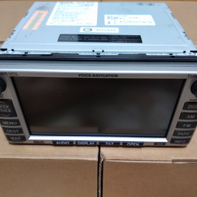 TOYOTA 原廠 DVD 音響主機 MP3