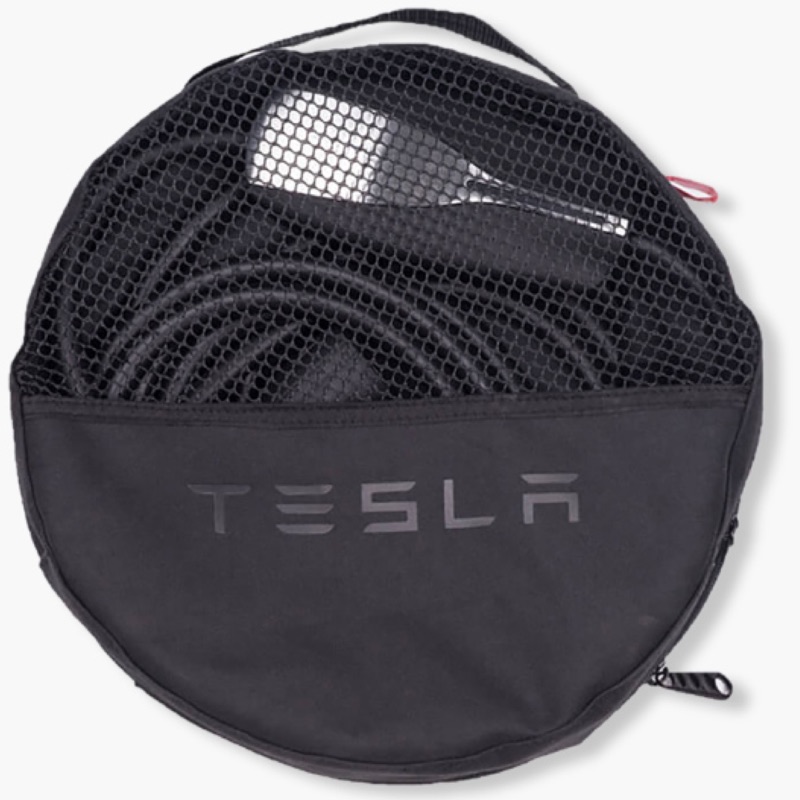 特斯拉 🔥 Tesla 收納袋 原廠 充電線 的 收納包 鞋袋 旅行袋 過夜包 救車線 救車電源 高爾夫球 鞋袋 健身