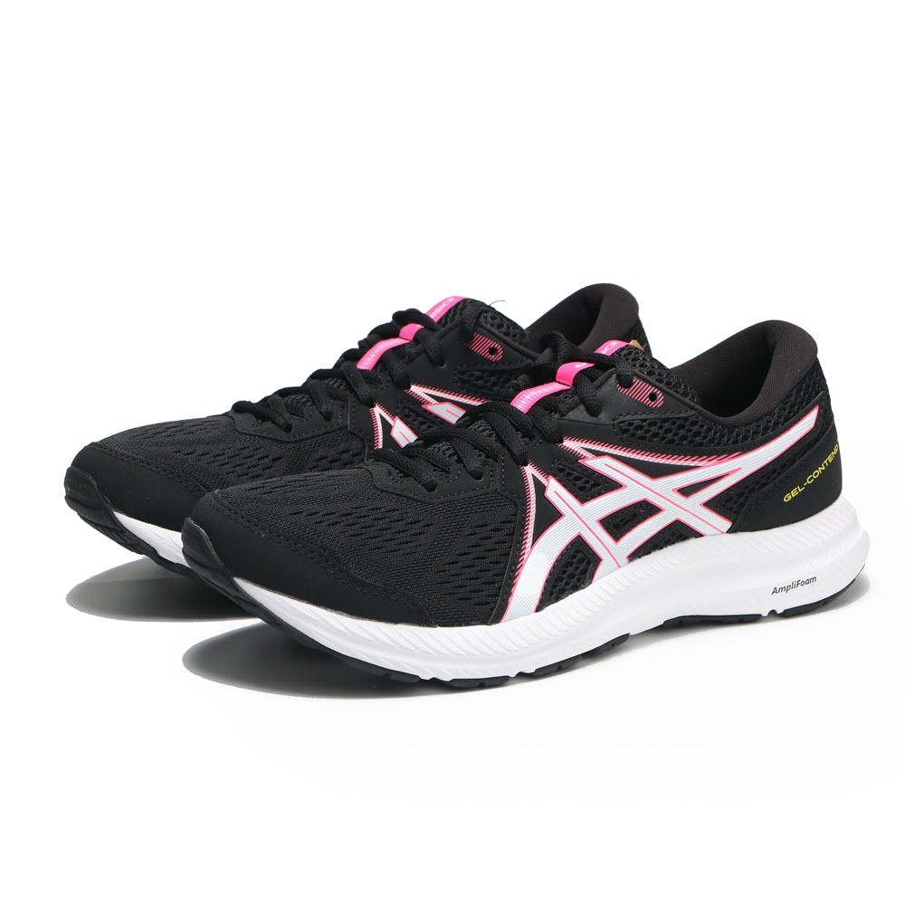 ASICS 慢跑鞋 GEL CONTEND 7 黑桃 輕量 女 (布魯克林) 1012A911006