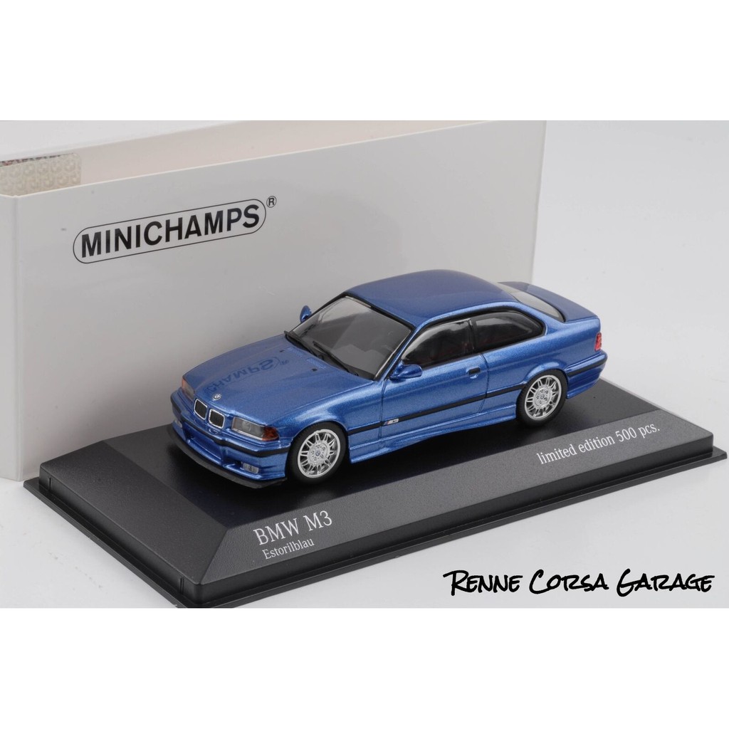 【Renne Corsa Garage】1/43 BMW E36 M3模型車 全球限量500台 Minichamps