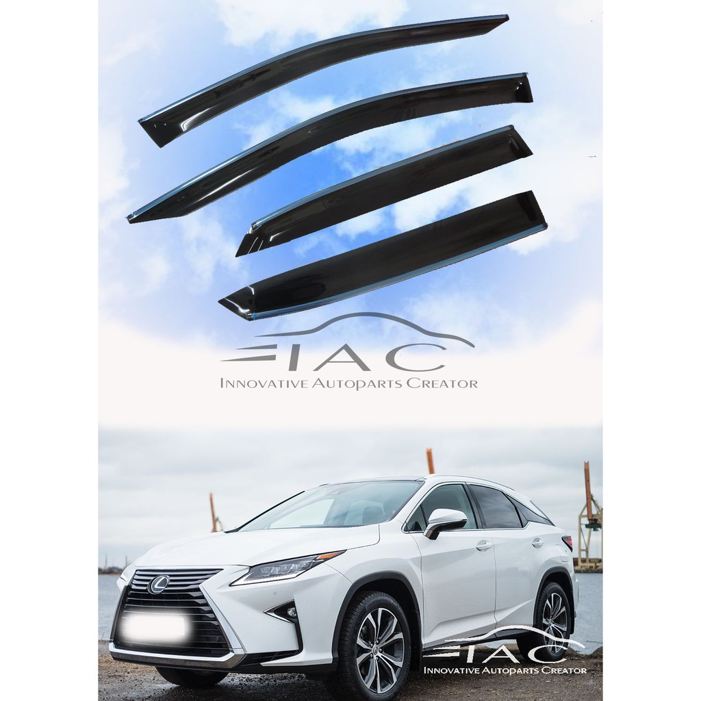 LEXUS RX200t RX350 RX450h 16-  台製高級鍍鉻晴雨窗 【IAC車業】