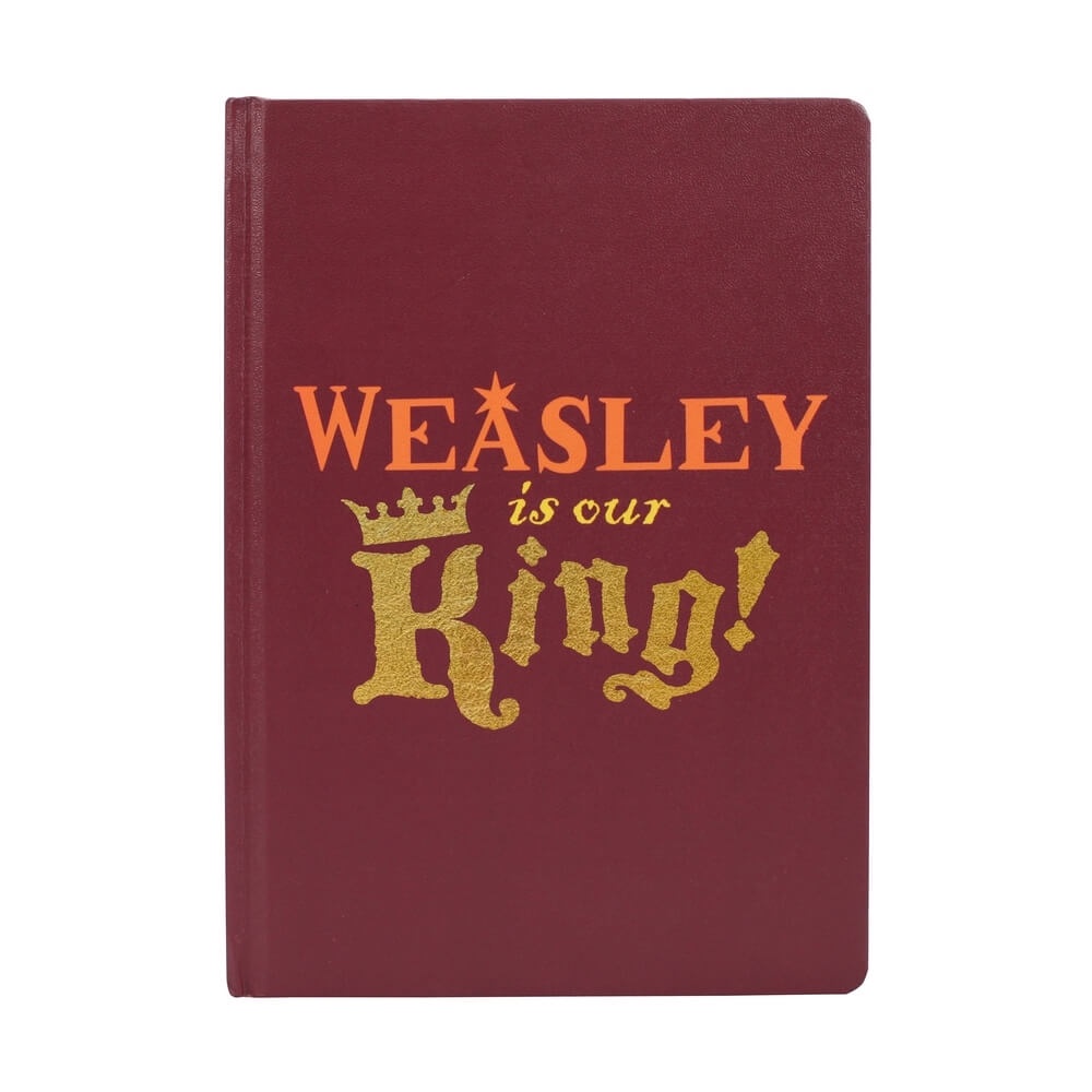 哈利波特 衛斯理是我們的王 (Weasley is Our King) A5進口筆記本 Harry Potter