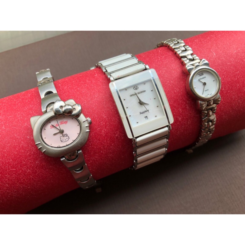 (二手)Sanrio、范倫鐵諾valentino、nina ricci手錶、女錶