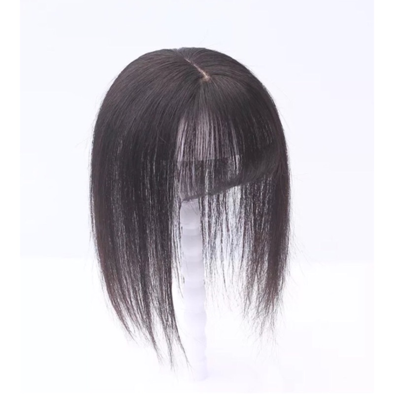 🔥現貨🔥❤️不分年齡皆適合❤️全真髮3D空氣瀏海頭頂補髮片