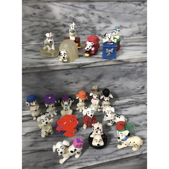 麥當勞101忠狗 絕版玩具公仔 迪士尼 1990-2000年之間 單隻80