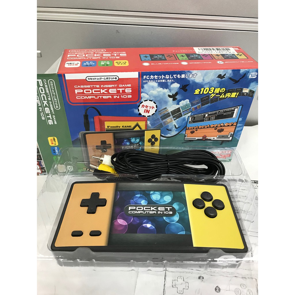 Toreba 日本空運 正版景品 pocket 6內建103種經典小遊戲 掌上型 遊戲機