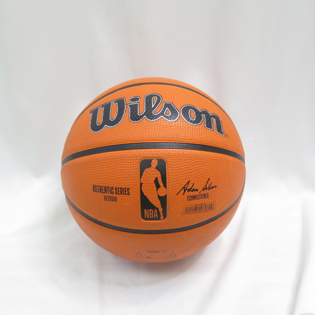 WILSON 維爾遜 NBA 七號籃球 橡膠 室外 WTB7300XB07 原色【iSport商城】