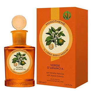 HUAHUA香水美妝 Monotheme verde d'arancia 綠橘女性淡香水 100ML『全新正品』