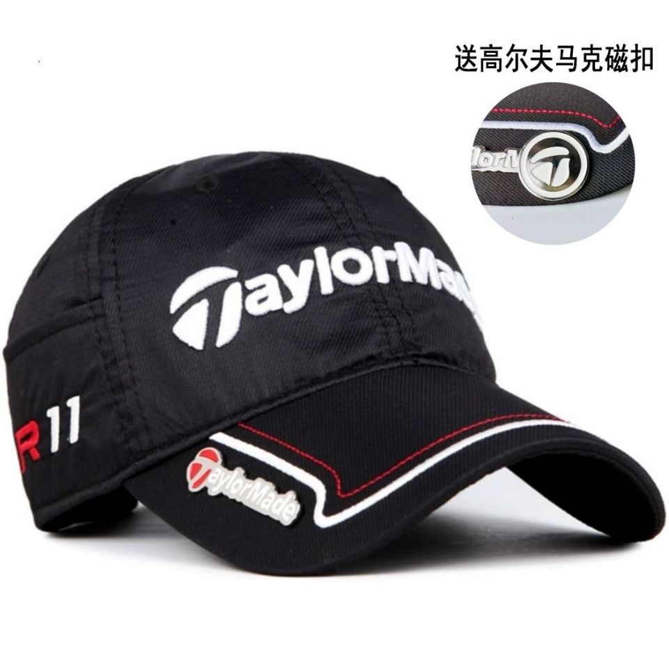 Taylormade高爾夫球帽棒球帽刺繡鴨舌帽子男款女運動休閒時尚戶外遮陽帽