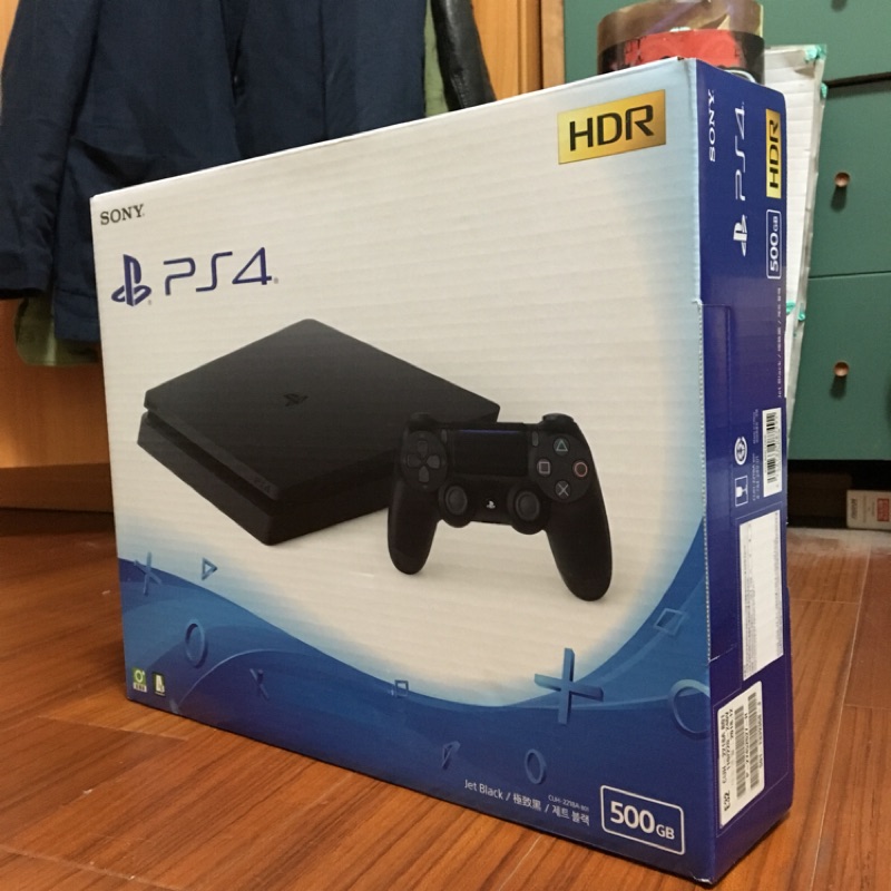 全新 台灣公司貨 PS4 主機 薄型 Slim 500GB 黑 CUH-2218A