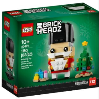 LEGO 樂高 40425 胡桃夾子 BRICK HEADZ 大頭系列 聖誕系列