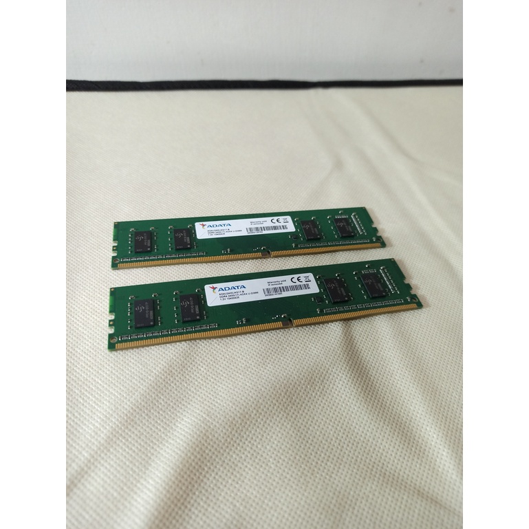 終保 ADATA 威剛 DDR4/2400 4GB * 2支 = 8GB 桌上型記憶體  4g*2=8g 原廠終身保固