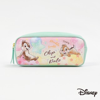 迪士尼 文具旗艦店｜日貨｜皮革筆袋 tsum tsum 唐老鴨 奇奇蒂蒂 小美人魚 萬用包 收納包 化妝包 ss041