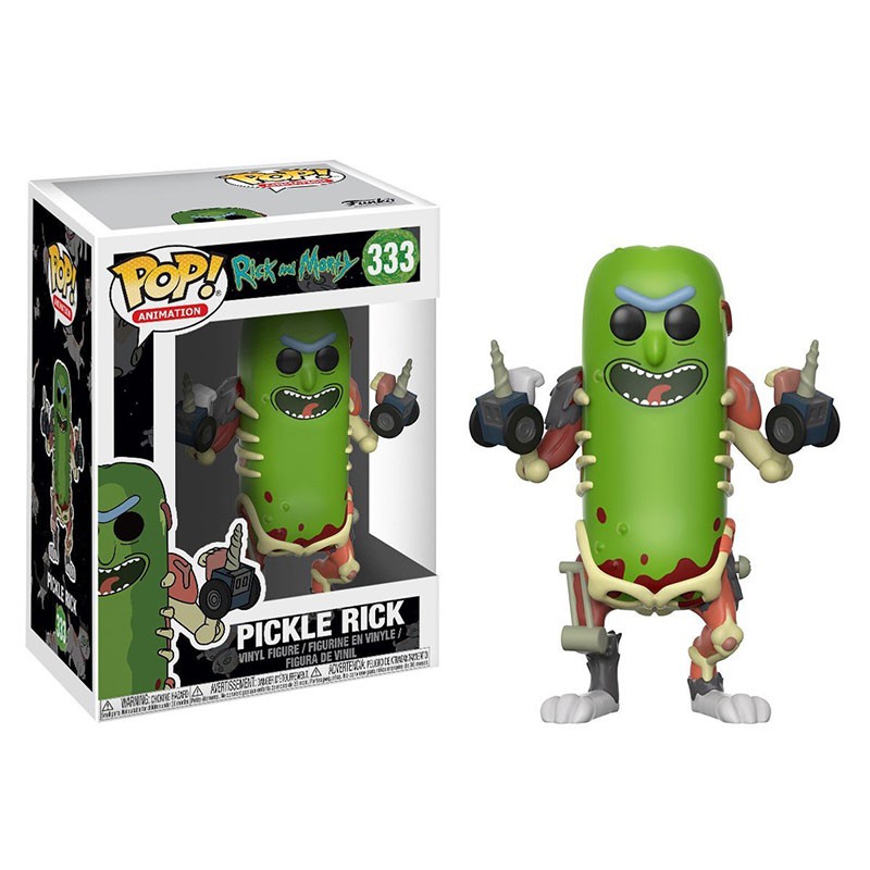 Funko POP瑞克與莫蒂 酸黃瓜瑞克模型公仔