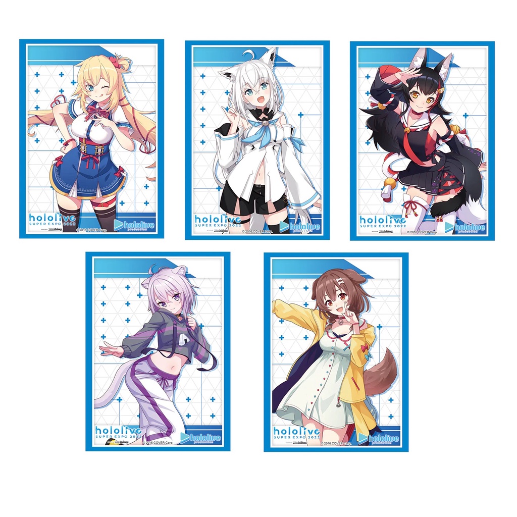 ~出清小屋~現貨 全新 日版 卡套 牌套 遊戲卡套 hololive 白上吹雪 戌神沁音 大神澪 貓又小粥 赤井心