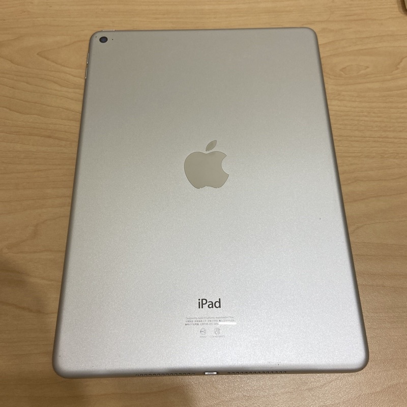 二手 iPad Air 2 128g 銀色 Wifi (型號：A1566)