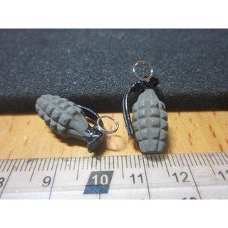 G2工兵裝備 越戰美軍1/6似國軍款舊化手榴彈一顆(金屬拉環) mini模型玩具