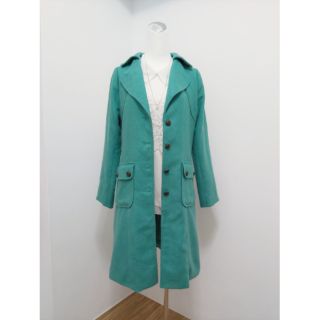 🌺蒂芬妮藍綠長版大衣