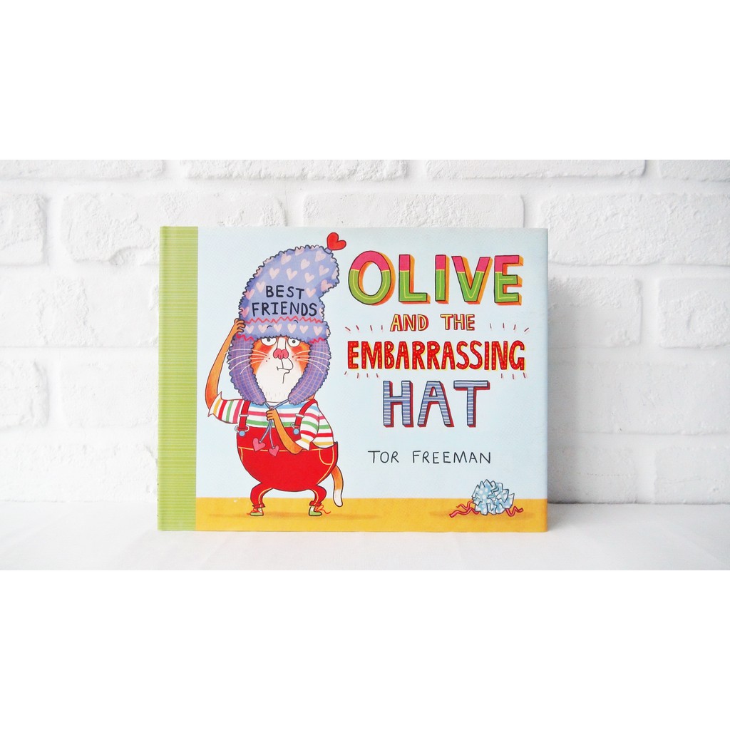 逗趣幽默的友誼繪本 Olive And The Embarrassing Hat X Tor Freeman 蝦皮購物