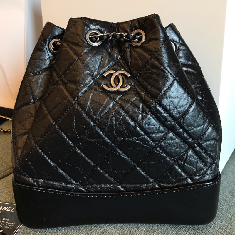 香奈兒 Chanel Gabrielle backpack 流浪包 （小）後背包 正品 法國巴黎總店帶回