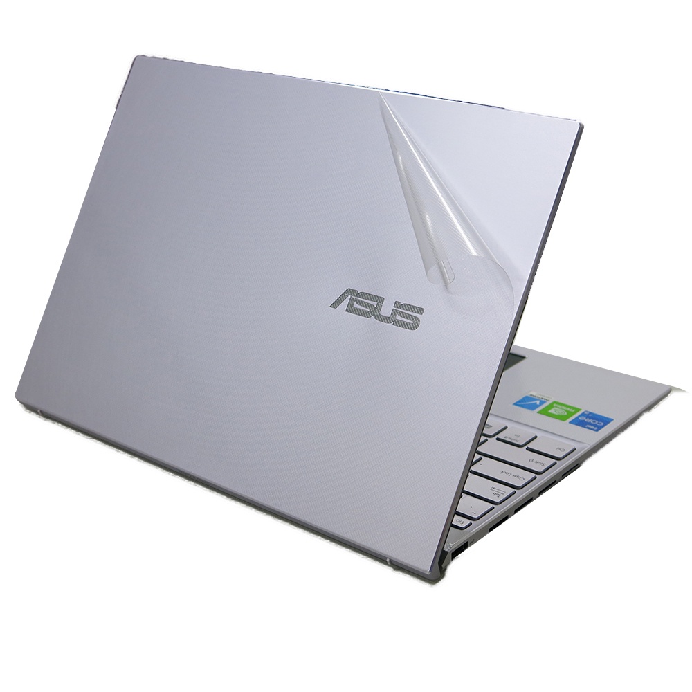【Ezstick】ASUS Zenbook 14X UX5400 星河紫 透明 機身貼 (含上蓋+鍵盤週圍+底部貼)