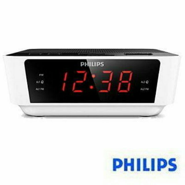 PHILIPS飛利浦數位FM雙鬧鈴收音機(AJ3115)