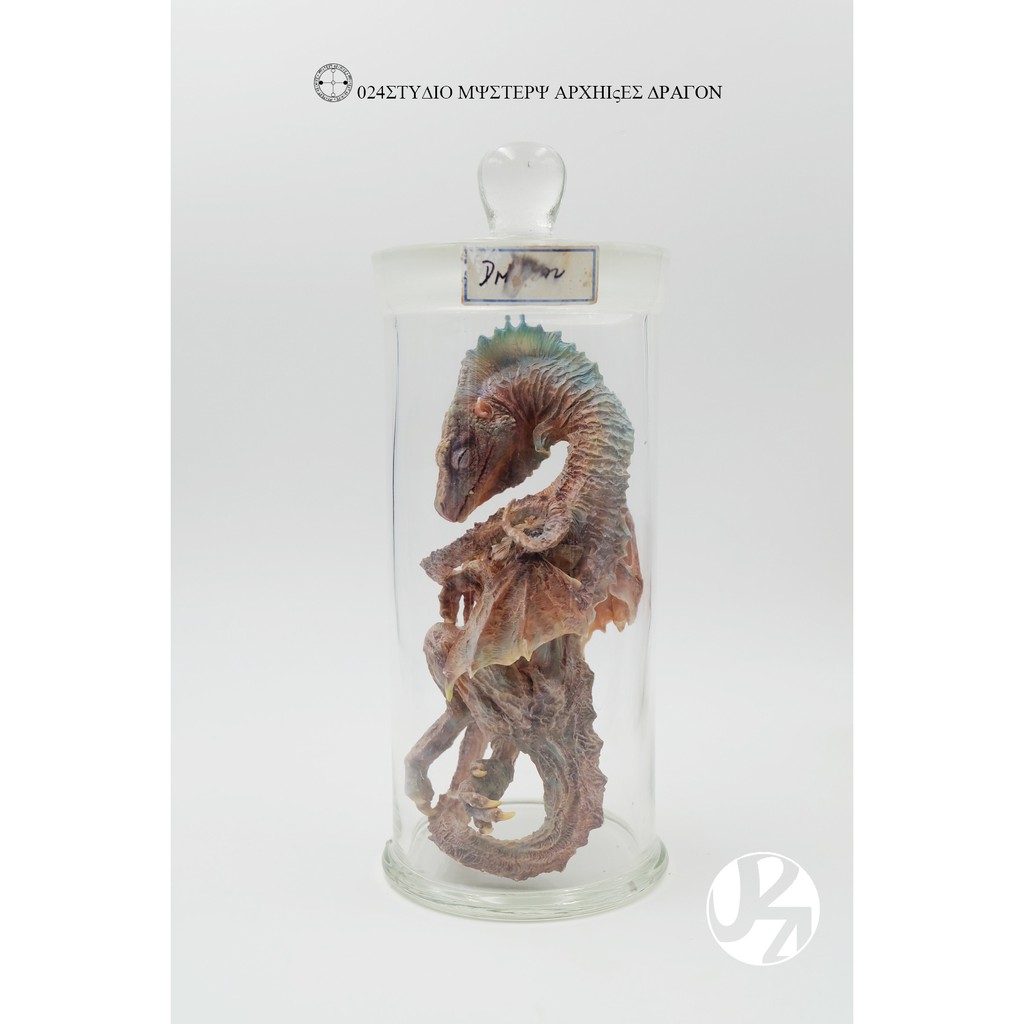 【撒旦玩具 SatanToys】預購 UMAN 024 STUDIO 神秘檔案【幼龍】Baby Dragon 瓶裝標本