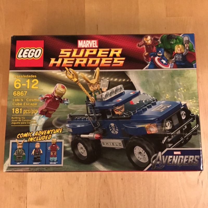 6867 LEGO 樂高 Super Heroes 洛基脫逃(現貨）