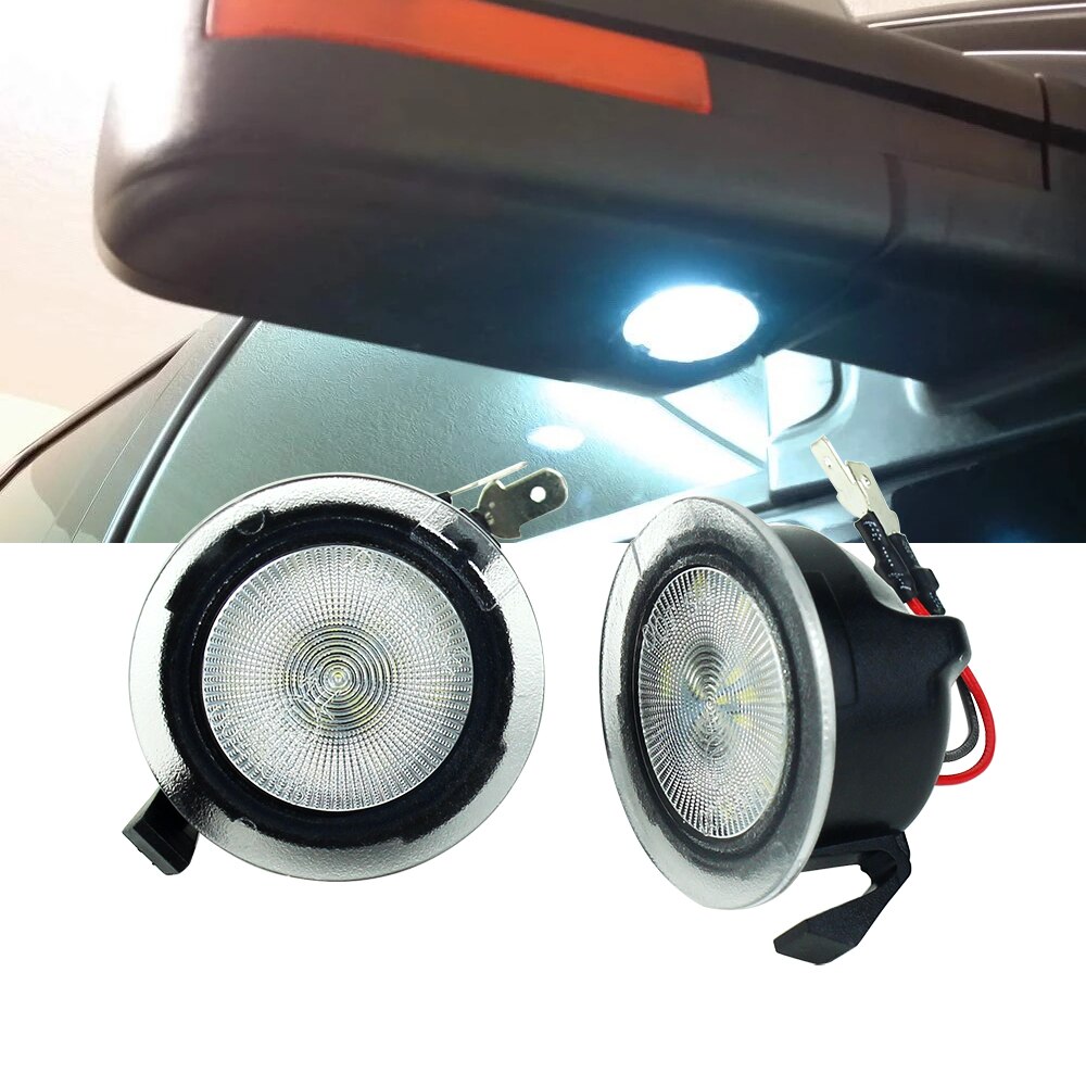 2 個白色 LED 燈泡,適用於福特 F150 Raptor Explorer Flex Lincoln Navigat