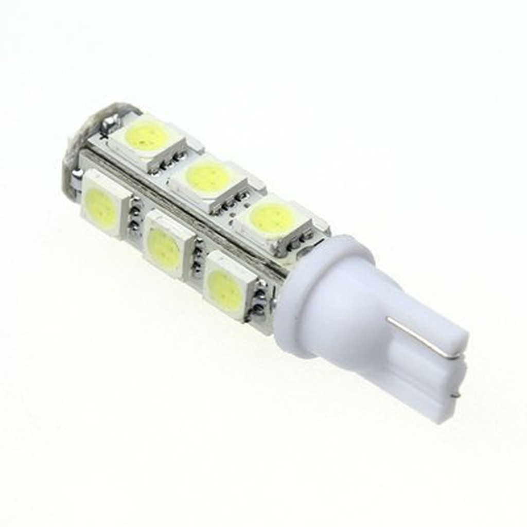 【蝦皮A店】T10 13晶 台灣製造 SMD 5050 LED 汽機車小燈 燈泡 方向燈 (白/紅/藍/黃/綠